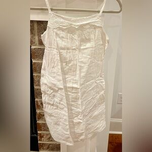 Crewcuts by J. Crew Size 14 Girls white cotton dress